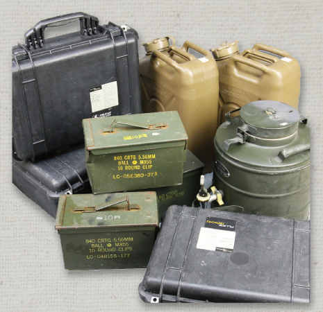 弾薬箱、ケース